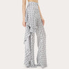 Flare Scuba Pants Black